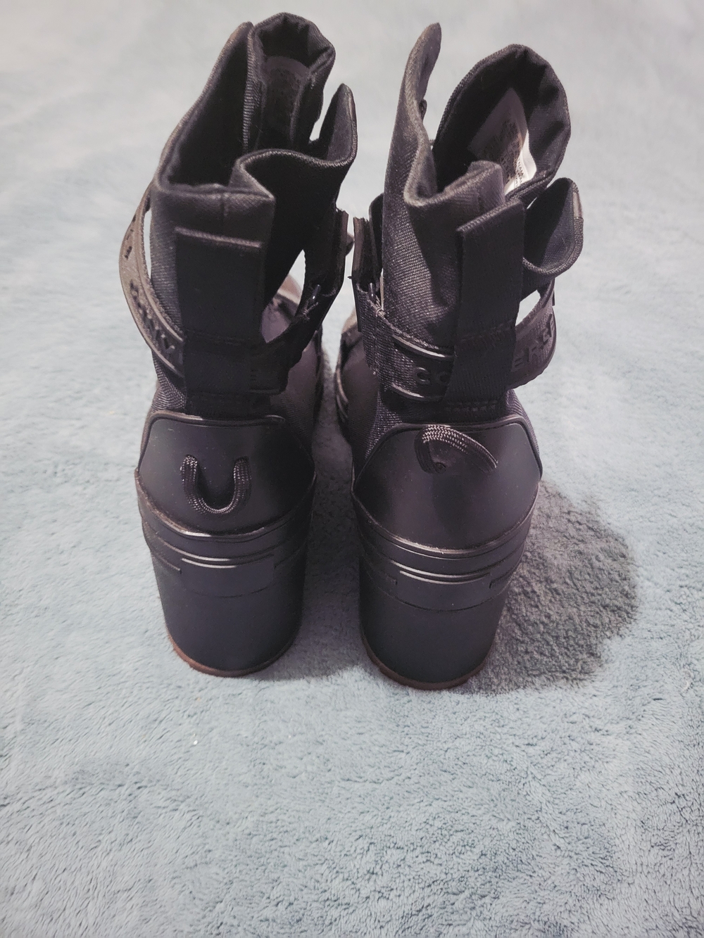 Converse Chuck Taylor All Star GR82 Extra-High Platform Boots Black 10 - Picture 3 of 6